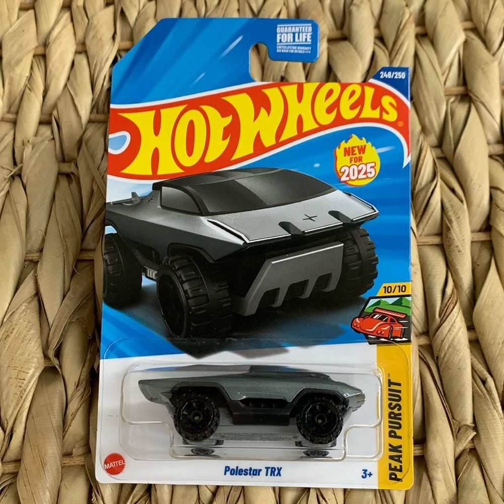 Silver Polestar TRX Off Road Vehicle Hot Wheels Mattel Toy Car Hotwheels 🆕 2025